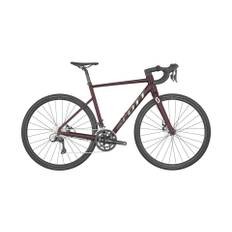 Scott Racercykel Speedster 30 - Red Tint Raw Alloy (54cm)