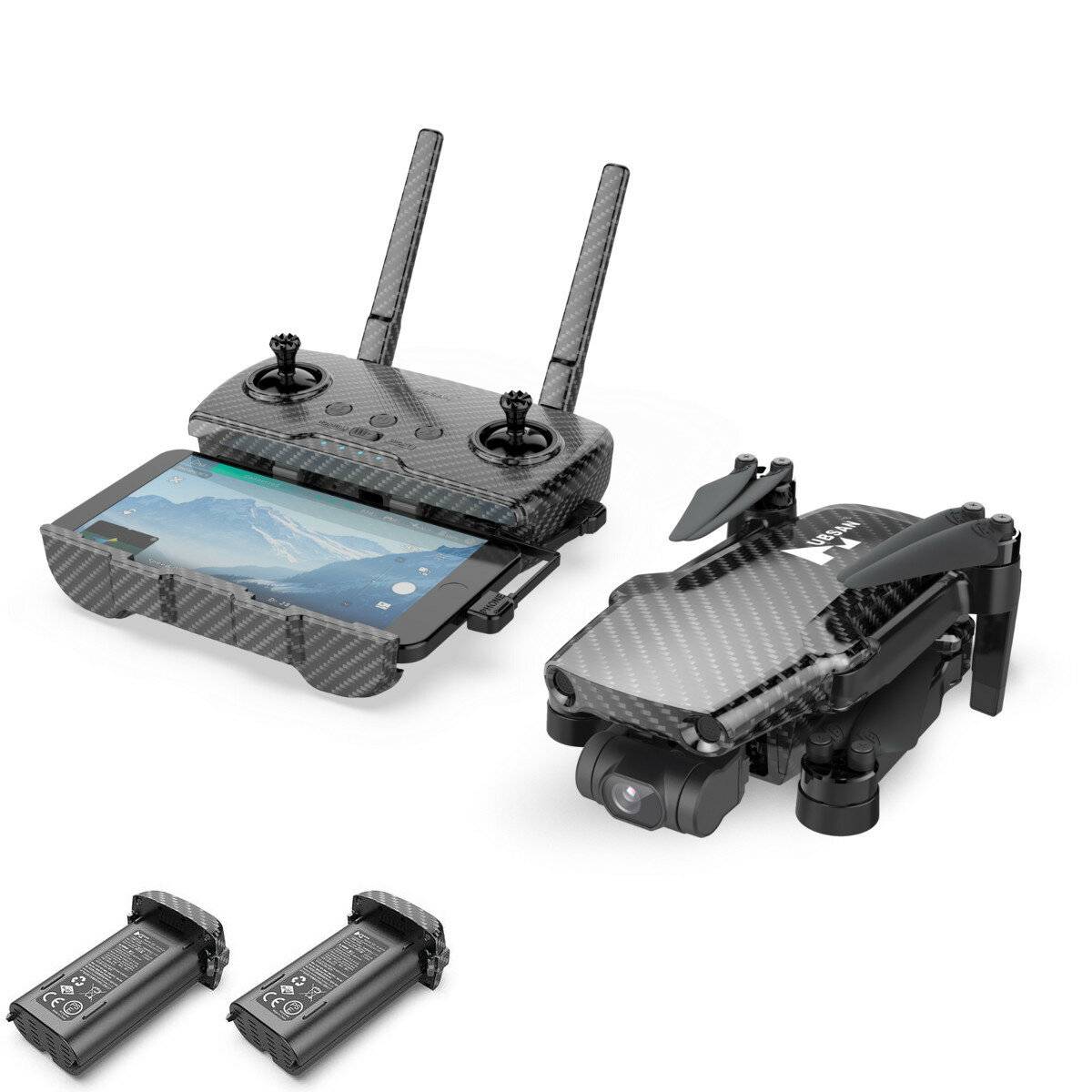 Hubsan ZINO MINI SE R Refined GPS 10KM FPV med 4K 6x ZOOM kamera 3-axlig Gimbal 45 minuters flygtid RC Drone Quadcopter