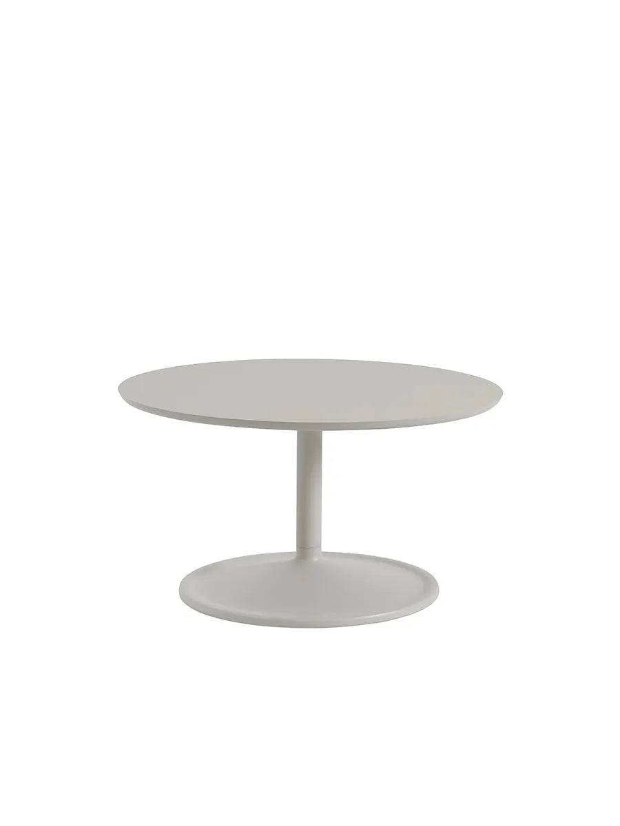 Soft Coffee Table, Ø75 fra Muuto Grey Linoleum - Jacobsen Plus