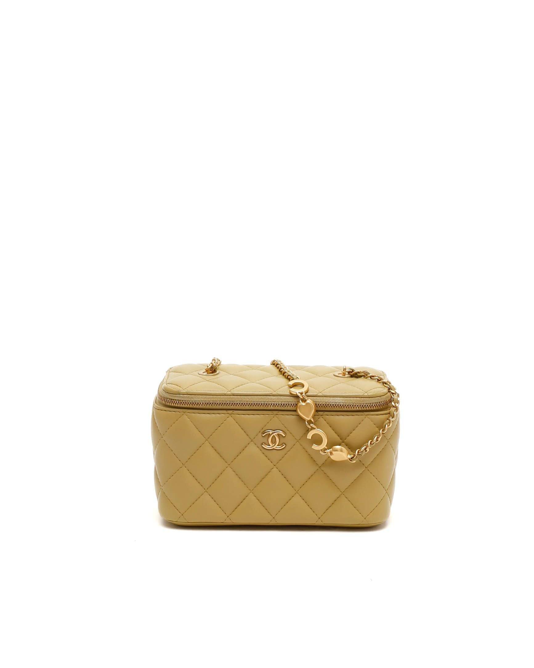 Chanel Trendy CC Long Vanity Bag - Yellow - One Size