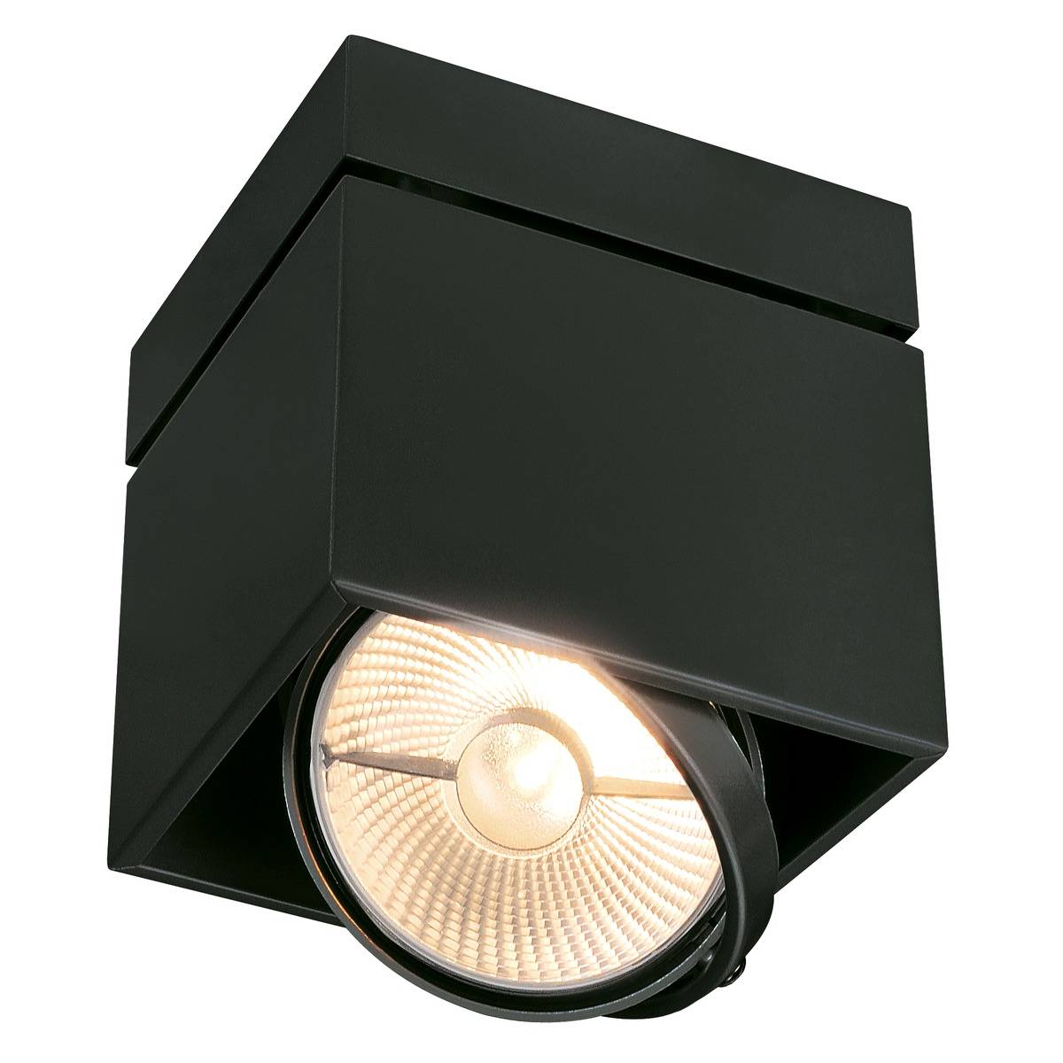 SLV Kardamod Surface Square ES111 Single Taklampa Svart