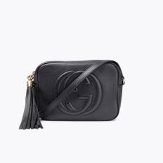 GUCCI Soho Disco Crossbody Bag - Black