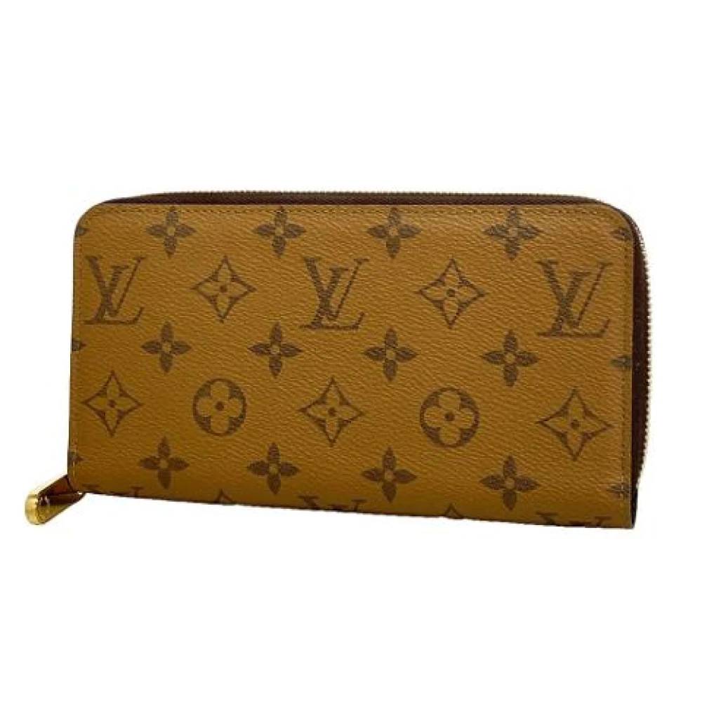 Louis Vuitton Vintage Pre-owned Lang pung (bi-fold) - Vintage - Dame - Brun - ONE SIZE -