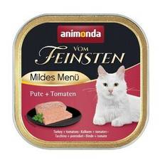 Kattmat Animonda Vom Feinsten Kalkon Tomat 100 g 100 L