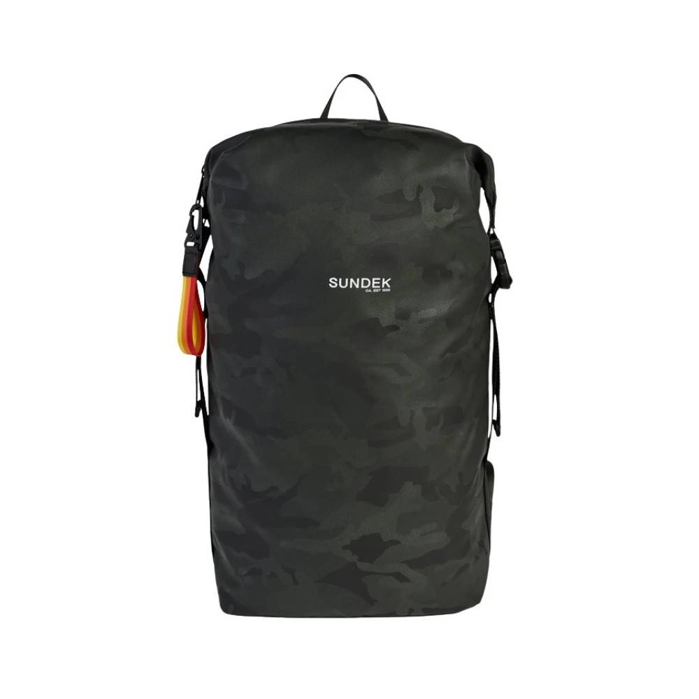 Sundek Camouflage Backpack - Tasker - Herre - Grøn - ONE SIZE - Uld