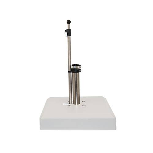Nertes, Parasollfot med hjul Alu-Vario 50 kg vit