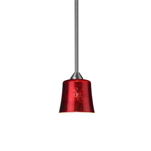 Pendel 12 psm lighting - 160 cm stang + glas / Børstet messing stang / 230V G9