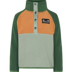 Didriksons Kids' Monte Half Button 4 Light Moss, 120