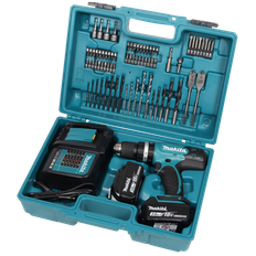 Makita DHP453SFX4 18V LXT slagboremaskine 2x3,0 Ah