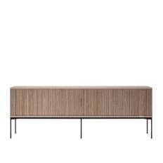 Ritzwell - Jabara JBC 2138 Sideboard Body C, Oak, Urethane Finish White - Sideboards - Shinsaku Miyamoto - Træ farvet - Læder/Metal/Træ