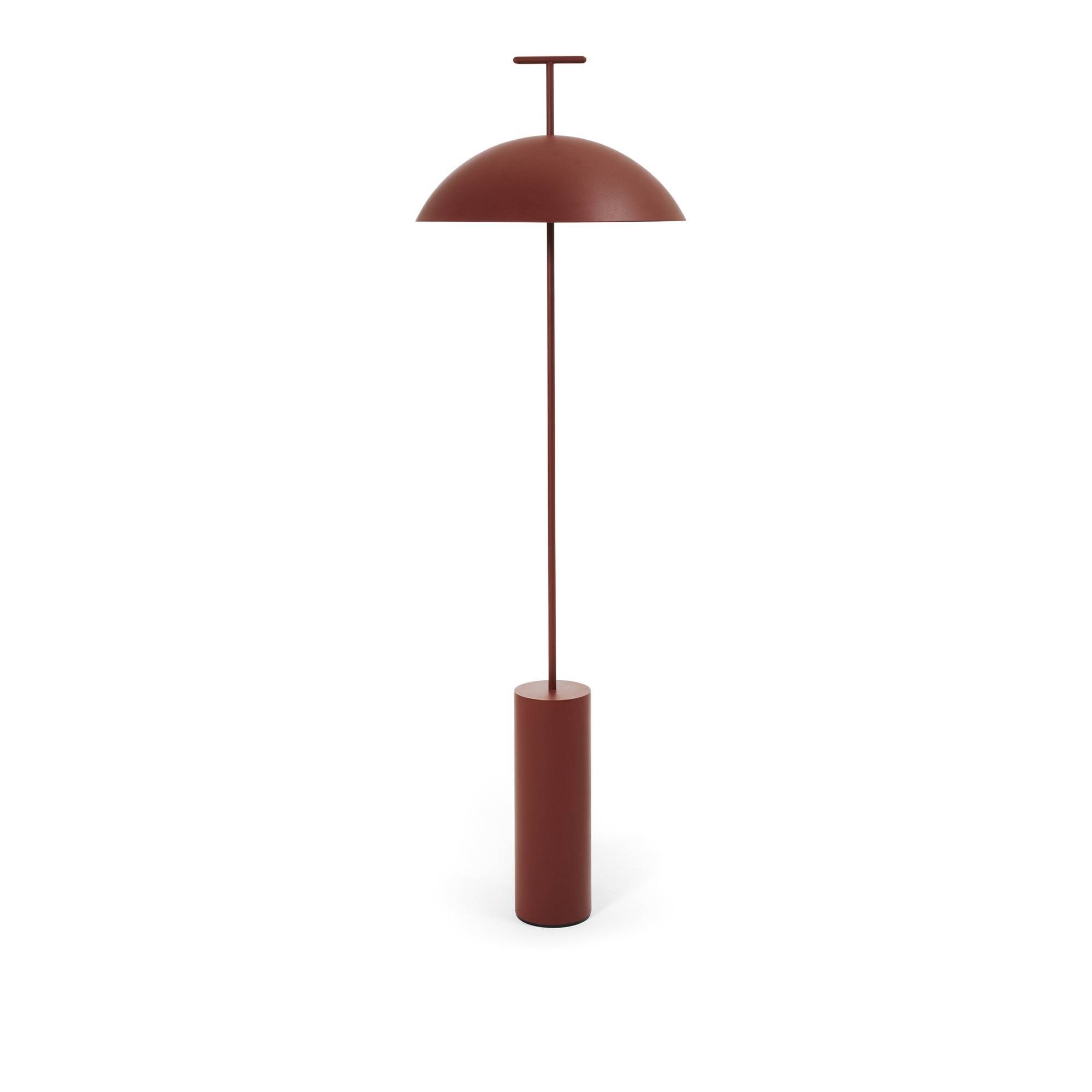 Kartell - Geen-A Floorlamp, Brick Red - Läslampor - Ferrucio Laviani - Röd