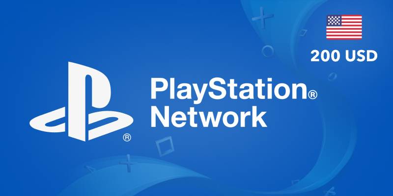 PlayStation Network Gift Card 200 USD - Standard