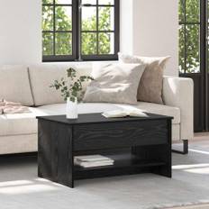 Kaffeebord Svart ek 80 x 50.5 x 41.5 cm Konstruerat trä