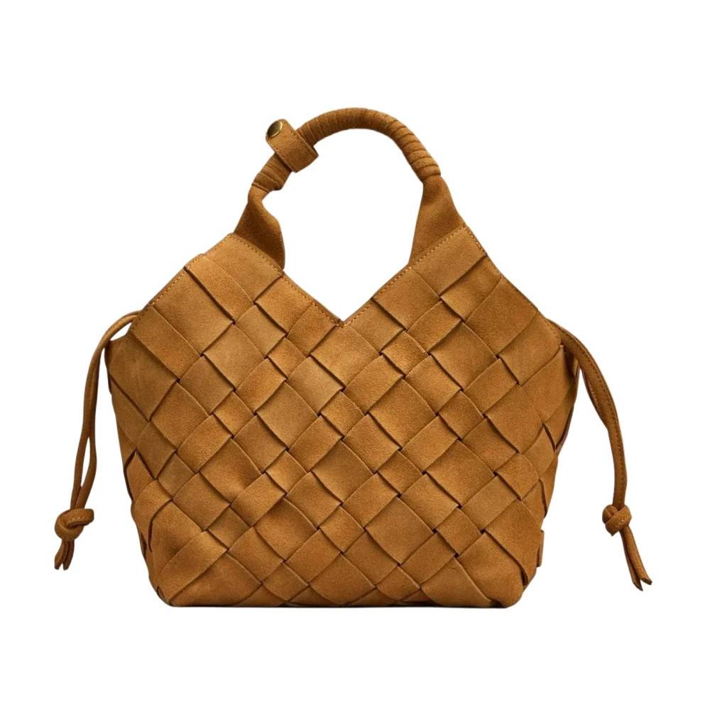 Cala Jade Misu M Nubuck Håndtaske - Tasker - Dame - Brun - ONE SIZE - Læder