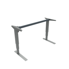 ConSet hæve-sænke stel 501-37 bredde 129cm sølv