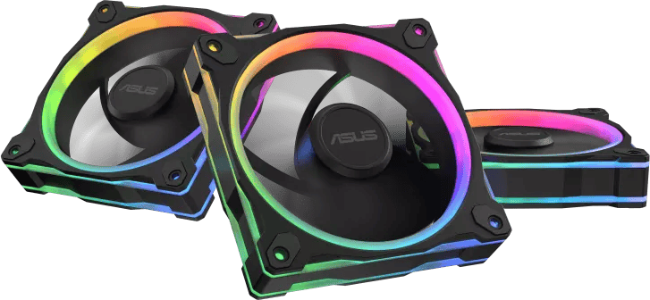 ASUS Prime MR120 A-RGB 3-pack Svart