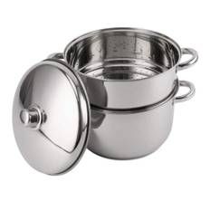 Royalty Line RL-C14L: Stockpot og dampkoger/couscousgryde i rustfrit stål - 14L