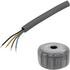 Pipelife EQ PowerFlex Kabel fördragen, brandklass D 16 mm x 100 m, 4G1.5 mm²