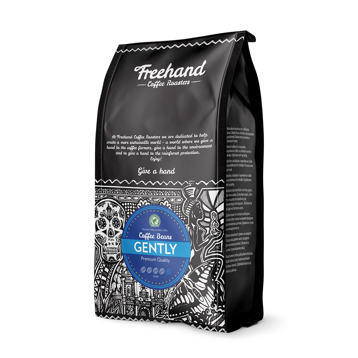 Freehand Gently kaffebønner - 1 kg.