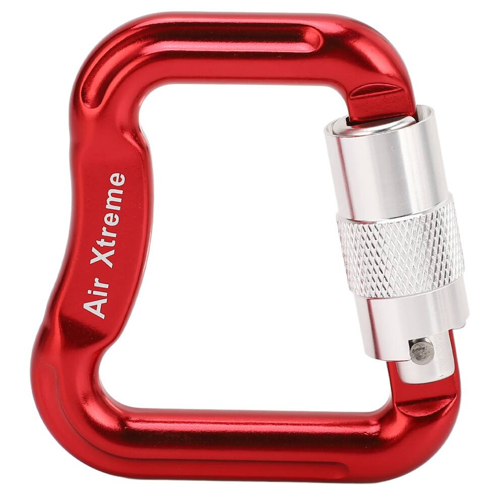 Auto-Lock karabinhage i aluminiumslegering, stærk og holdbar med rustfri egenskaber til forskellige udendørsaktiviteter, herunder klatring,