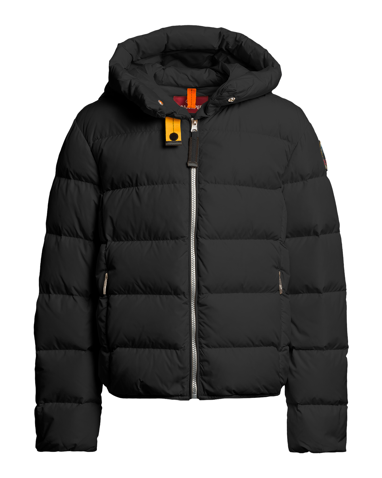 Jinny Hooded Down Jacket JR Black (L) - Svart (L)