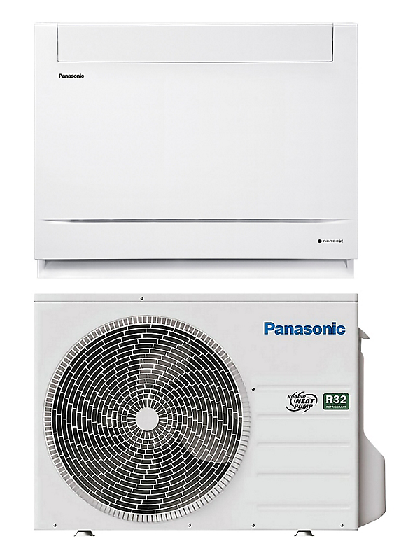 Panasonic KIT-Z35UFEAW-1 R32 varmepumpe 3,5 kW køl, Luft/luft, SEER 7,80, Gulvmodel