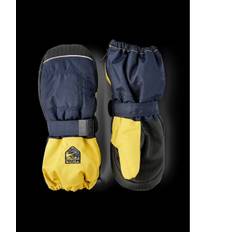 Hestra Baby Zip Long – mitt – Dark navy/Yellow