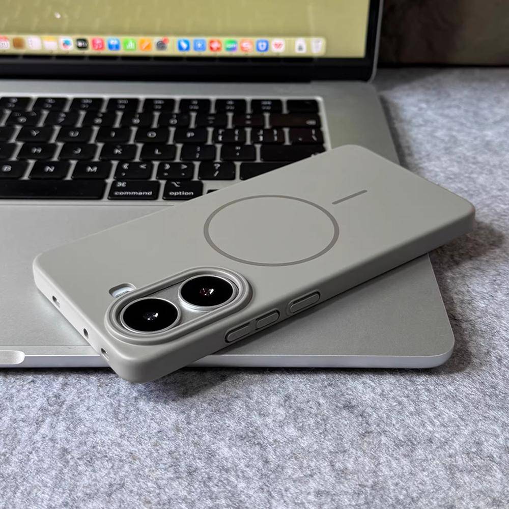 Ultratunt enfärgat matt magnetiskt skal för Xiaomi POCO X7 Pro F7 F6 M6 F5 X5 X6 Ultra Trådlös laddning Slim Hårt PC-skydd