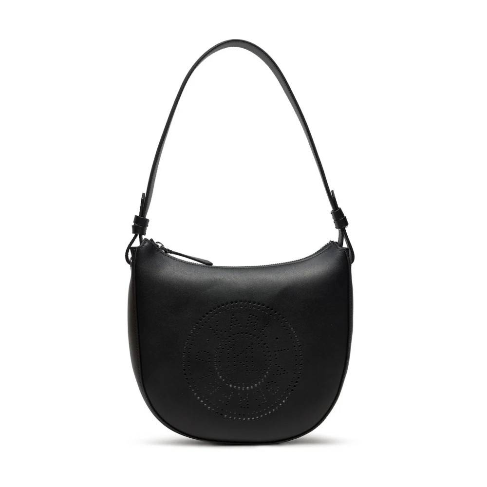 Karl Lagerfeld - K/Circle Moon Shb Perforated Väskor - Dam - ONE Size - Läder