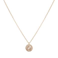 Guldfärgat halsband stjärntecken symbol - Skytten