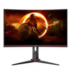 AOC CQ27G2S/BK computerskærm 68,6 cm (27") 2560 x 1440 pixel Quad HD Sort, Rød