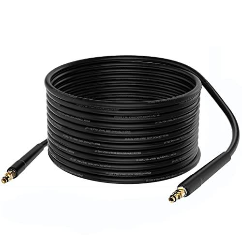 Monave 10 m högtryckstvätt slang kompatibel med Kärcher K2 K3 K4 K5 K7 högtryckstvätt, förlängningsslang för Quick Connect System högtryckstvätt tillbehör