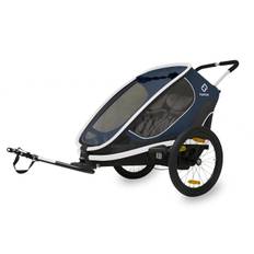 Hamax Outback Barnvagn Navy/White, 2-barn (Blå)