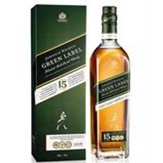 Johnnie Walker Green Label 15 år Blended Malt Scotch Whisky 70 cl 43%