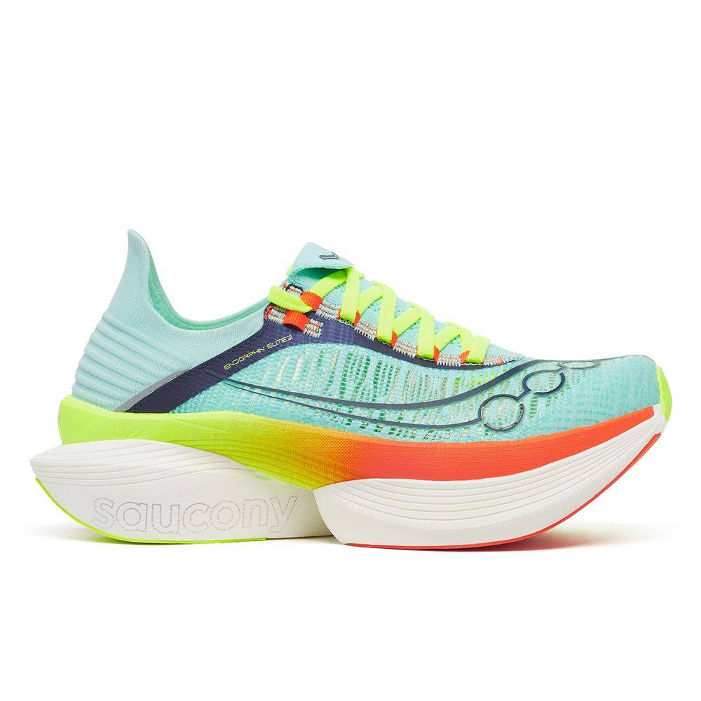 Saucony ENDORPHIN ELITE 2 HERR SPLASH/FIRE strl 40,5
