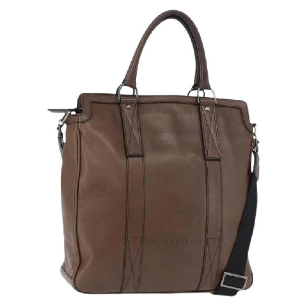 Burberry Vintage Pre-owned Vintage Tote Bag - Vintage - Dame - Brun - ONE SIZE - Uld
