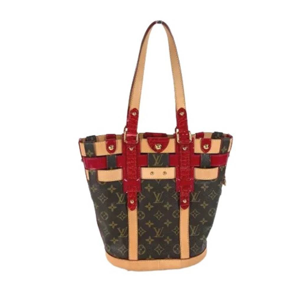 Louis Vuitton Vintage - Pre-owned Vintage Monogram Patent Bucket Bag Vintage - Dam - ONE Size - Läder
