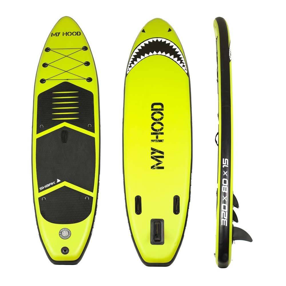 My Hood Sup Board Shark – Lime My Hood Pool og badeudstyr 708015