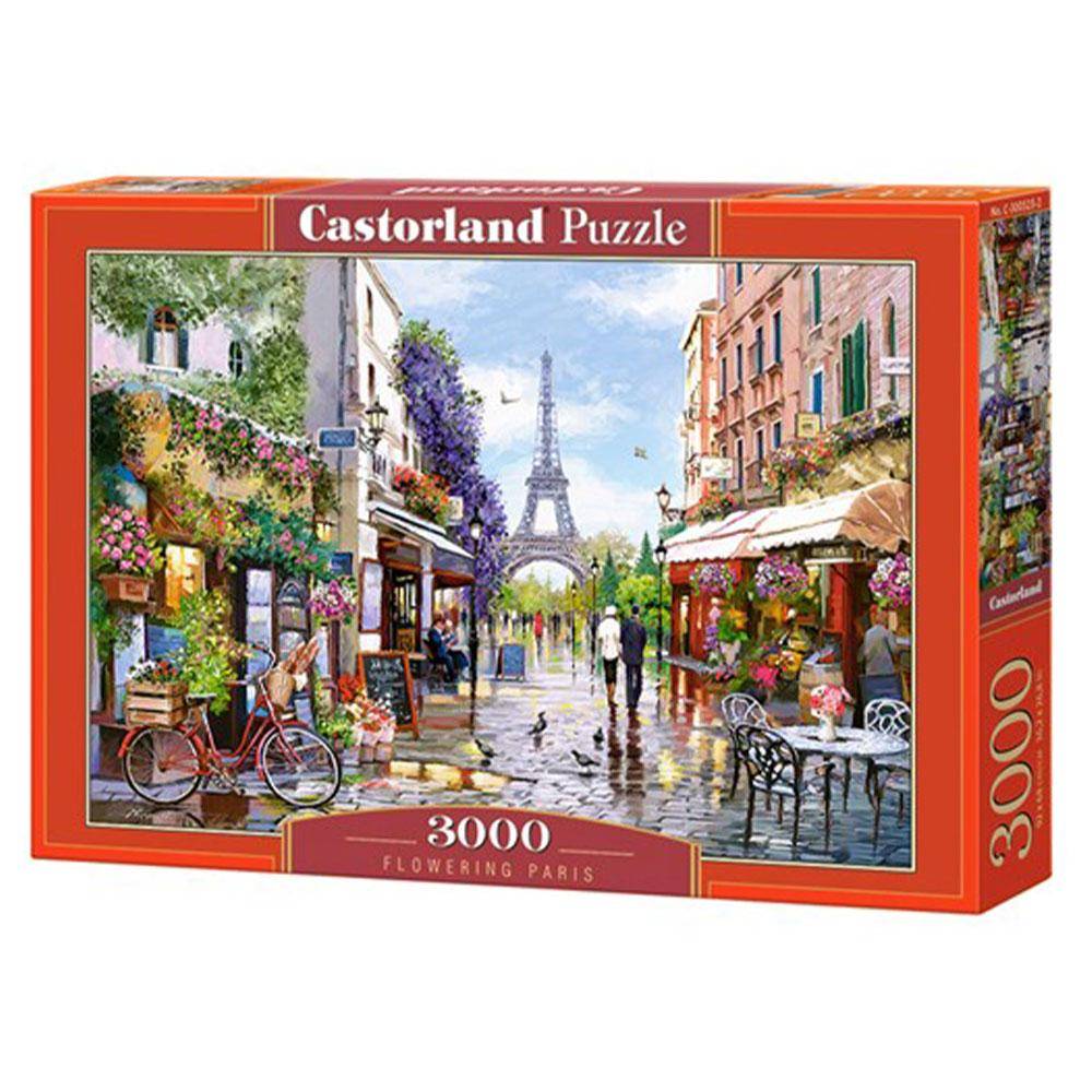 Castorland Classic Puzzle 3000st (Blommande Paris)