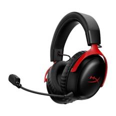 HyperX Cloud III S trådløst gaming headset, sort/rød