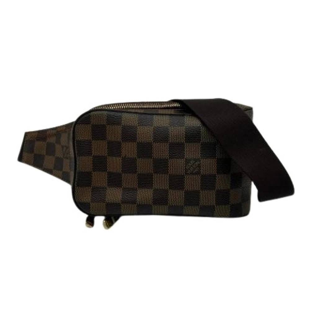 Louis Vuitton Vintage Pre-owned Damier Galle Skuldertaske - Vintage - Herre - Brun - ONE SIZE - Uld