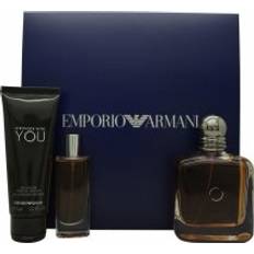 Giorgio Armani Emporio Armani Stronger With You Presentset 100ml EDT + 15ml EDT + 75ml Duschgel