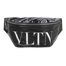 Valentino Garavani, Taske, Herre, Sort, ONE SIZE, Læder, Kalveskind Bæltetaske