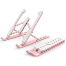 Flexibelt stativ för bärbar dator - Rosa - rosa