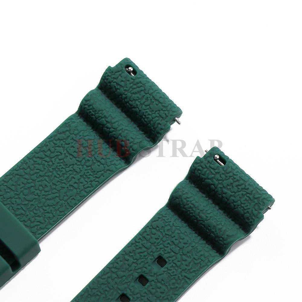 20mm 22mm Silikonrem För Seiko SKX007/009 SRP777J1 Armbandsur Sport Vattentät Tålig Rem Herr Dam Universell Rem blå