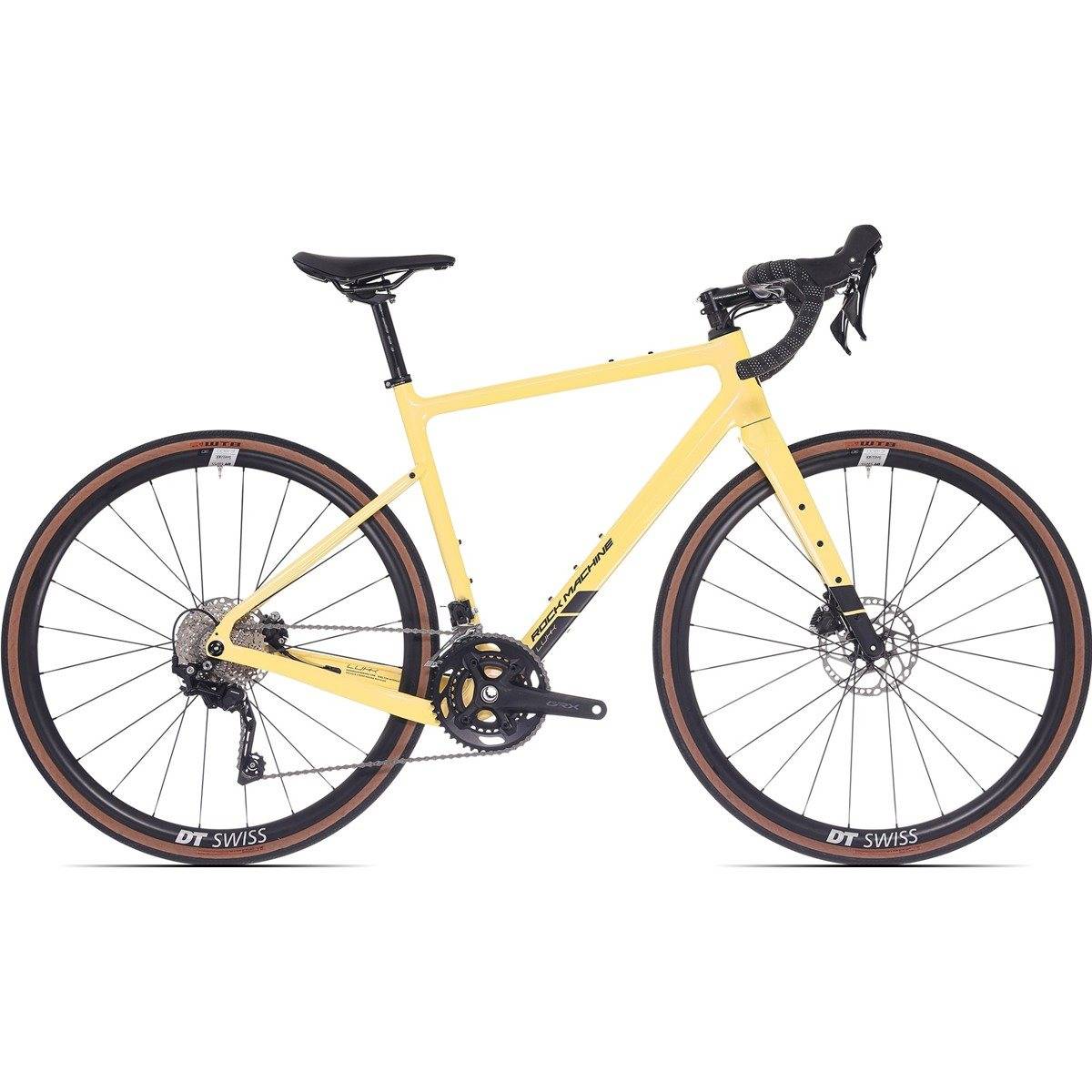 Gravel bike Rock Machine Lukk Cr 65 Gloss Sulfur Yellow (XL)