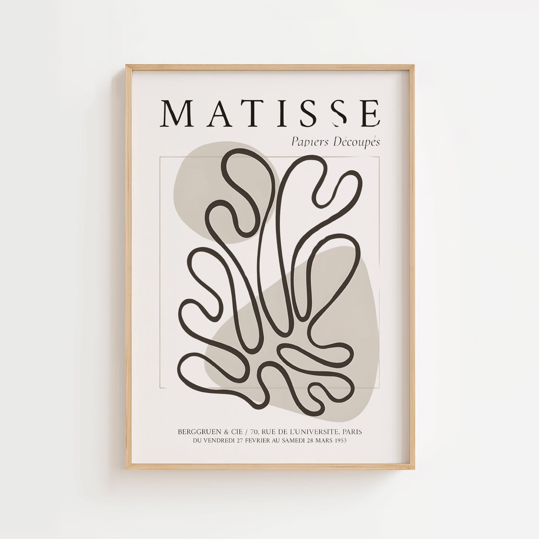 Abstract Matisse Poster | 50 x 70 cm | Ellens Postershop.
