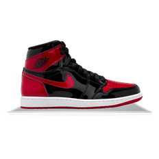 Air Jordan 1 High Patent Bred