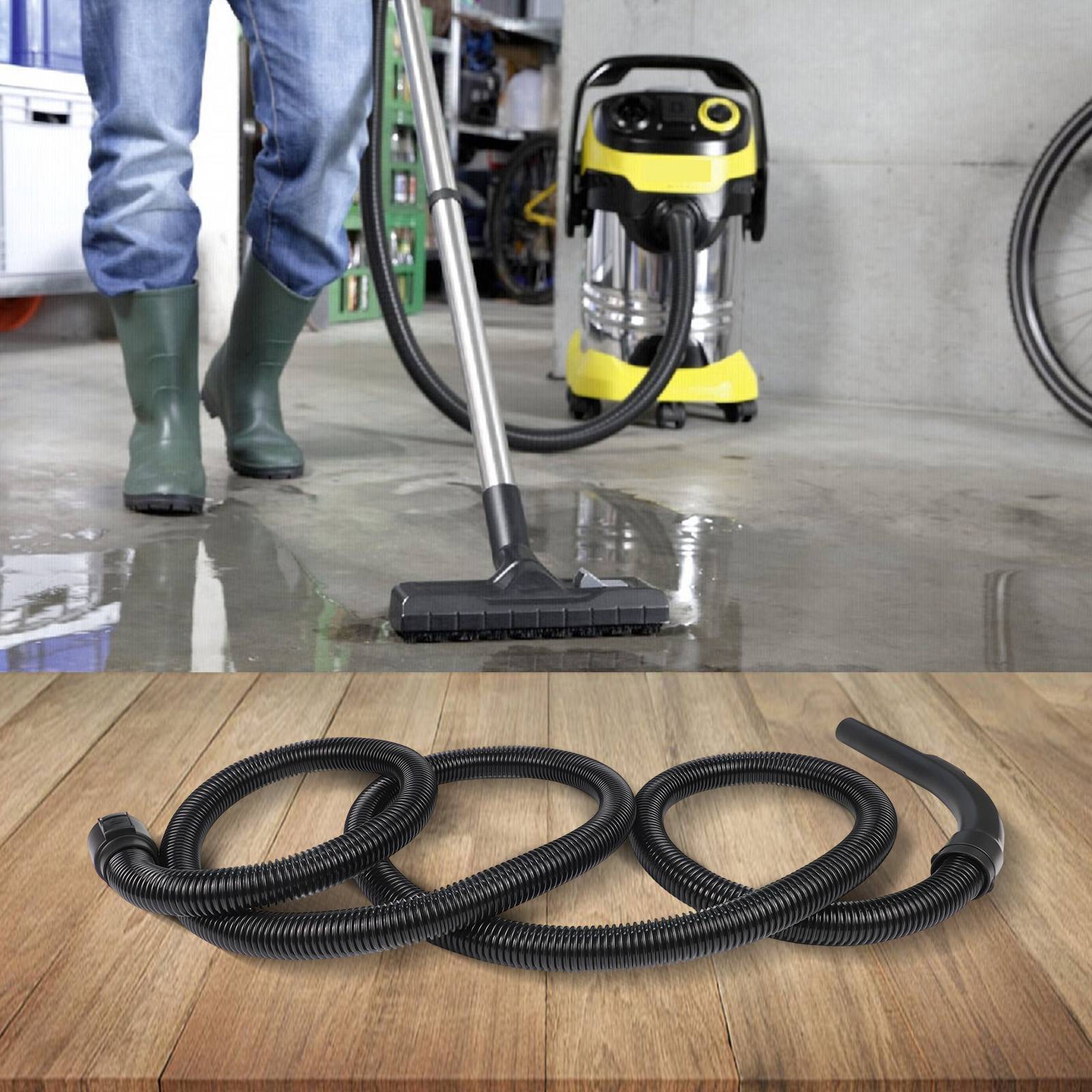 1pcs 2.5/3.5m Extra Long Hose For Karcher NT20 30 WD1 WD2 WD3 WD4 WD5 WD6 WD 6 P Premium Vacuum Cleaner Accessories
