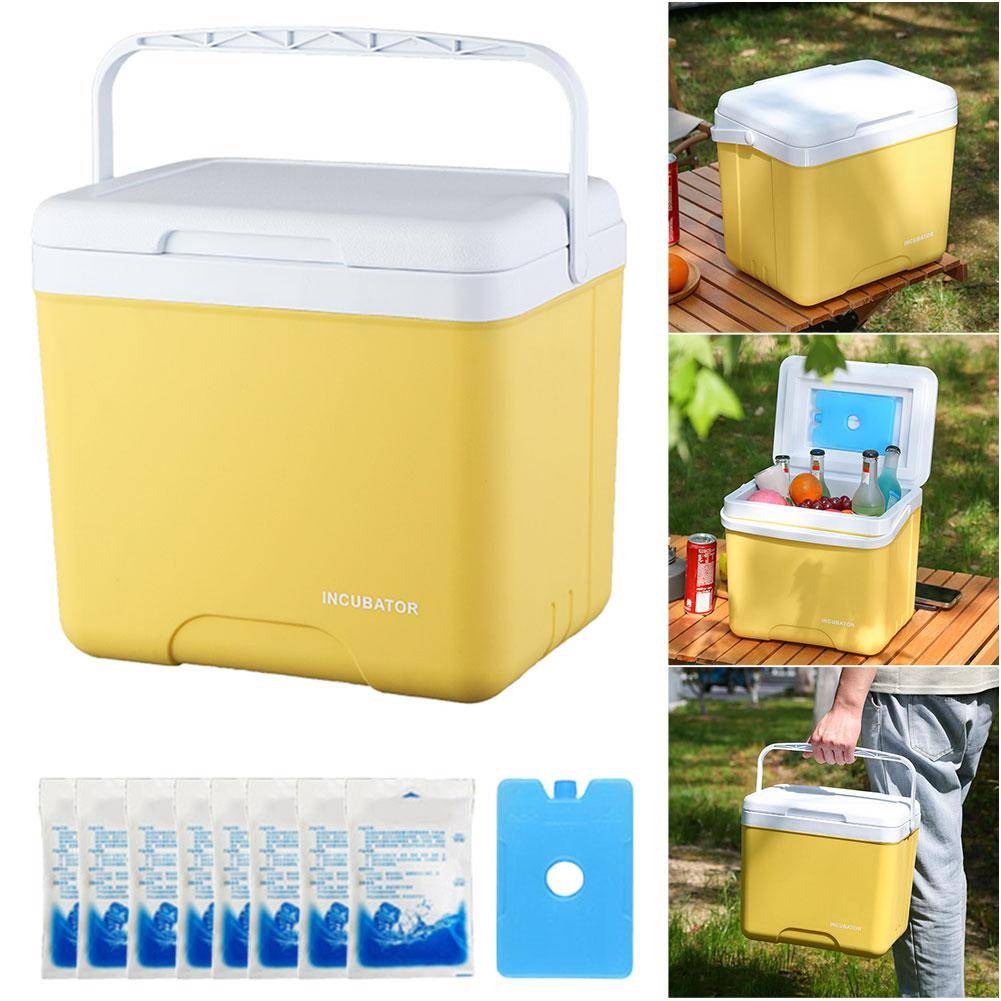 15L Insulated Camping Cooler Box Portable Ice Chest Outdoor Picnic BBQ Cooler for Camping Travel CHINA.